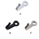 thumbnail image 4 of Speravity Gancho para llaves, miniperchas pulidas convenientes para colgar en la pared, ganchos resistentes, abrigo, sombrero, bolso, hogar, sala Herramientas y ferretería Níquel blanco, 4 of 6