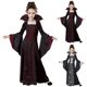 thumbnail image 2 of Disfraz de bruja y vampiro para niños y niñas, ropa de actuación para fiesta de carnaval, Cosplay de Halloween, 2 of 4