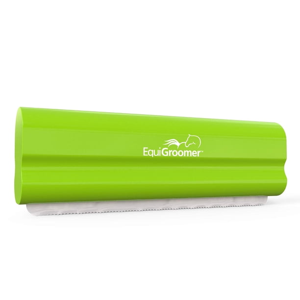 Cepillo para deshedar EquiGroomer para perros y gatos, color verde lima