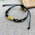 thumbnail image 3 of Obsidian Bracelet Wealth Good Lu Dragon Glass Hot A9, 3 of 9