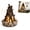 #B, variant on Fake Campfire, Flames Wooden Night Light Artificial Flickering Fire Lamp | Vintage LED Table Cozy Camp Lights with Nature Forest Crackling Desk Fire Pit Home Reading Corner Bonfire Decor