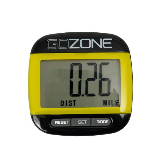 Podomètre GoZone – Noir/vert citron