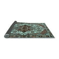 thumbnail image 2 of Ahgly Company Indoor Round Persian Light Blue Traditional Area Rugs, 7' Round, 2 of 4