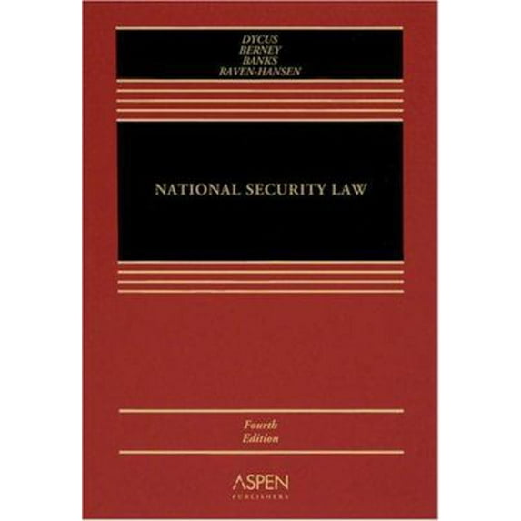 Pre-Owned National Security Law (Hardcover) 0735556148 9780735556140