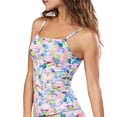 thumbnail image 3 of Top Ilusión para Dama, Doble Tela al Frente Estampada Multicolor Talla CH, 3 of 4