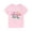 Pink, variant on SHENGSI Cute Letter Print Children'S Short Sleeves for Back-To-School Season, Preschool Shirt Toddler Kids Preschool Tee First Day of School Shirt Girls Boys School Outfit Tops