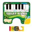 thumbnail image 2 of Potty Piano Matt Piano Musical Mat Non Mat With Sound For Bathroom Funny Toe Quilting Machine With Music Potty Piano Mat With Automatic Performance Bathroom Floor Rugs Large under Toilet Rug Toilet, 2 of 8
