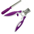 thumbnail image 3 of yingyy Pets ABS Stainless Steel Nail Clippers Scissors Files pet trimmer Dogs Cats Claw Trimmer Cutter Grooming Tools Set, 3 of 9