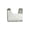 Gray569, variant on Zynviq Bathroom Rugs Clouds 19.7" X 15.7" Bath Rugs Polyester Gray U-Shaped Washable Absorbent Small Rug for Toilet