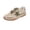 Khaki, variant on EKVAHL Women's Orthopedic Retro Sneakers, Canvas Star Accent Tennis Shoes, Non‑Slip Gum Sole Street Walking Shoes Red