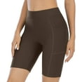 thumbnail image 4 of Women's Sport Short High Waisted with Pockets Board Short Swimsuit Bottom, 4 of 7