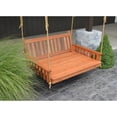 thumbnail image 5 of Traditional English Red Cedar Swing Bed, 5 of 10