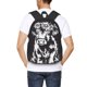 thumbnail image 4 of Balery Floral Cow Silhouette Mochila para hombre y mujer - Tela Oxford 600D resistente - Gran capacidad, resistente al agua, ideal para la escuela, viajes y senderismo, 4 of 6