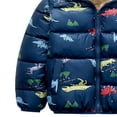 thumbnail image 4 of Gubotare Baby Boys Jacket Winter Coat Toddler Boys Girls Winter Fleece Jackets Puffer Padded Coat Hooded Outwear Clothing for Baby Kids Size 12 18 Months (Navy,12-18 Months), 4 of 5