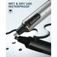 thumbnail image 5 of Nose Hair Trimmer for Men, Rechargeable 3-in-1 Versatile Nose Hair Trimmer, Professional Painless Hair Trimmer for Nose, Ear, Beard, Facial, Wet or Dry Use, Black, 5 of 7