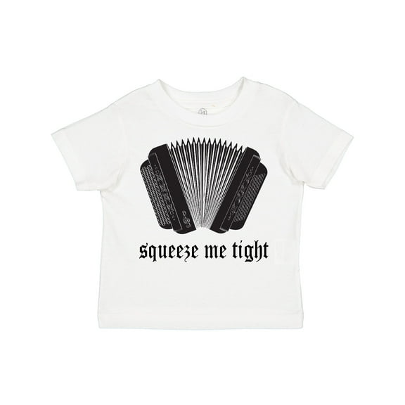 Inktastic Squeeze Me Accordion Music Boys or Girls Toddler T-Shirt