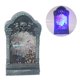 thumbnail image 5 of Luz De Lápida De Halloween Lámpara De Lápida De Cabeza De Calavera Multiusos Alimentado Por Batería 7 Luz De Cambio De Color Led Luz De Noche Para La Fiesta Del Festival En Casa Advancent HA026983-01, 5 of 6
