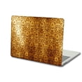 thumbnail image 3 of KSK KAISHEK Only Compatible New MacBook Air 13" Case 2018 2019 2020 2021 2022 Released Model A2337 m1/A2179/A1932, Plastic Protective Case Hard Cover, Golden A 14, 3 of 5