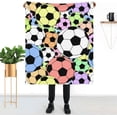 thumbnail image 6 of Yibo Basketball Soccer Football Baseball Tennis Blanket Flannel Soft and Comfortable Anti-static Bed Sofa Blanket, 6 of 9