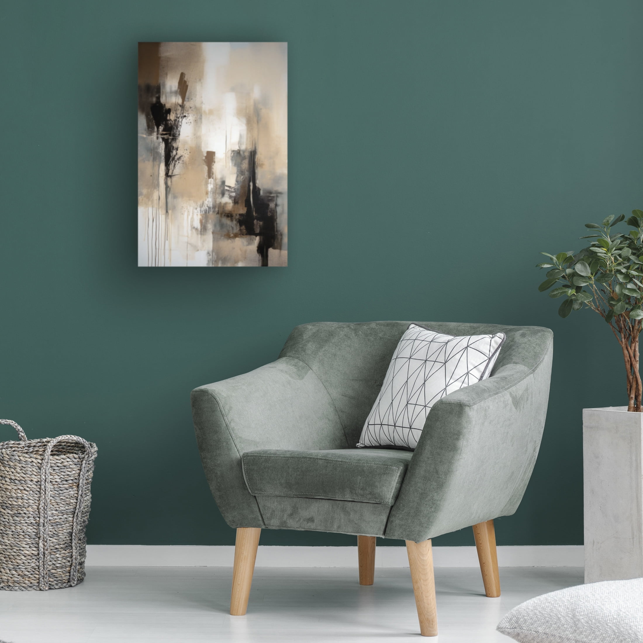 Trademark Fine Art Emel Tunaboylu Po 2 Canvas Wall Art