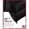 thumbnail image 2 of Canada Weather Gear Girls Puffer Jacket Lightweight Packable Bubble Coat Outerwear Jackets, 2 of 6