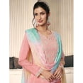 thumbnail image 3 of Traditional Wear Indian Trouser Pant Dress Pakistani Designer Stitched Shalwar Kameez Suits ( Pink, XS - 36 ), 3 of 5