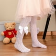 thumbnail image 6 of KelaJuan Baby Girls Tights Cable Knit Seamless Leggings with Bow Toddler Girl Cotton Pantyhose, 6 of 6