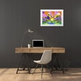 thumbnail image 3 of Green, Howie 14x11 White Modern Wood Framed Museum Art Print Titled - Pop Art Sunrise 1218, 3 of 4