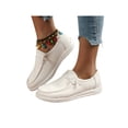 thumbnail image 1 of UKAP Mocasines de mujer Zapatos sin cordones Zapatos de lona con estampado de leopardo Zapatillas de deporte informales, 1 of 8