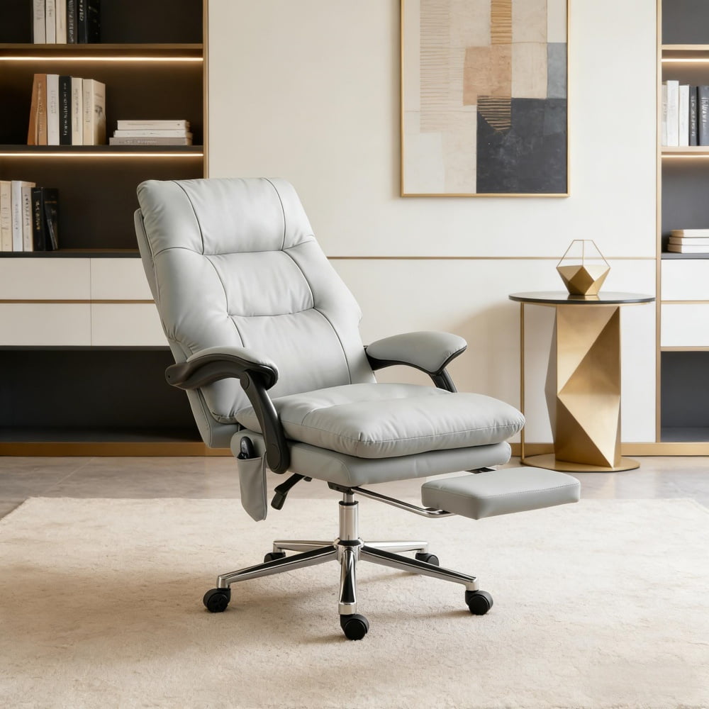 light gray silver massage office product