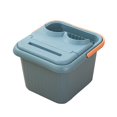 thumbnail image 2 of Lavabo para pies Perfecl con tapa y asa 23,5 cm Azul, 2 of 8