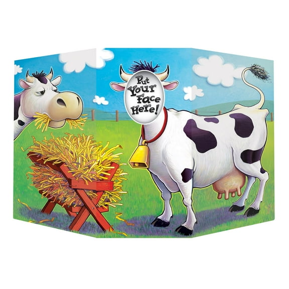 6 Pack Beistle Barnyard Friends Party Photo Prop
