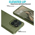thumbnail image 4 of Nakedcellphone Flex Series for Motorola Edge 2025 Phone Case (Compatible with MagSafe) - Army Olive OD Green, 4 of 8