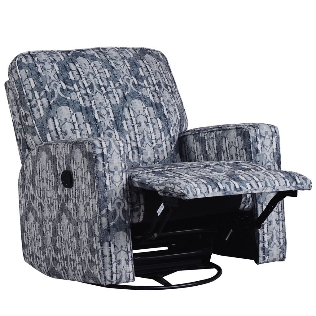 Recliner 360° Swivel & Rocking Accent Chair Padded Seat