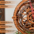 thumbnail image 3 of Reloj mecánico 3D Wooden.City Steampunk DIY, 3 of 8