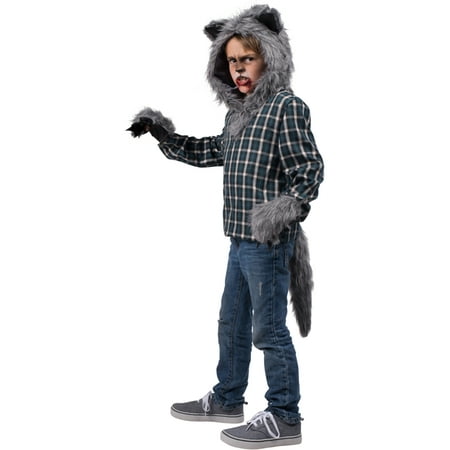Child's Howl At The Moon Turned Werewolf Costume Accessory