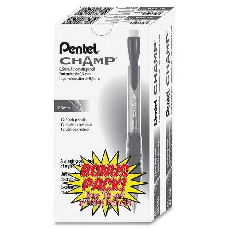 Pencils, HB (#2), Black Lead, Black Barrel, 24/Pack Pencils, HB (#2), Black Lead, Black Barrel, 24/Pack
