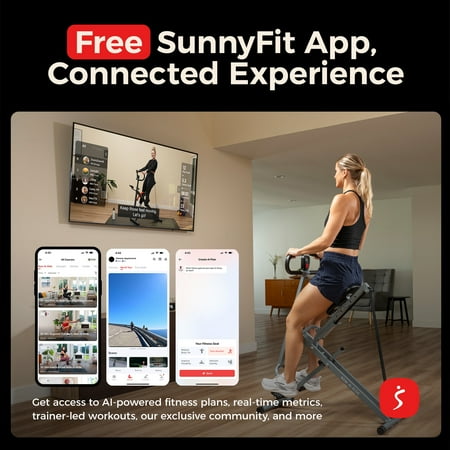 サニーヘルス&amp;フィットネス(Sunny Health &amp; Fitness) Row-N-Ride ロウ エヌ ライド 乗馬マシン 運動マシン 家庭用室
