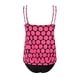 thumbnail image 3 of Trajes de Baño de Corte Alto para las Mujeres sin Mangas Impresión Push-Up Traje de Baño Acolchado Conjuntos de Blusa, Trajes de Baño de Cintura Alta para las Mujeres, 3 of 5