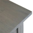 thumbnail image 6 of Trent Home Solid Acacia Wood 14 " Rustic Narrow Side Table in Farmhouse Gray, 6 of 9