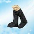 thumbnail image 4 of Cubrezapatos impermeables reutilizables para motocicleta, ciclismo, botas de lluvia (talla S), 4 of 7