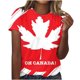 thumbnail image 1 of Camiseta de Moda Casual con Cuello Redondo Y Mangas Cortas para las Mujeres, 1 of 3