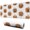 Halloween Pumpkin Grid, variant on Long Mouse Pads for Desk,Halloween Pumpkin Paw Pattern Desk Mats on Top Of Desks, Desk Mouse Pad Extra Large with 3mm Non-Slip Base and Stitched Edge for Gaming,Office,Work,Home 31.5x11.8in