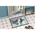 thumbnail image 2 of Carolines Treasures Hummingbird Combat Indoor or Outdoor Mat 24x36 8968JMAT, 24"H x 36"W, Multicolor, 2 of 4