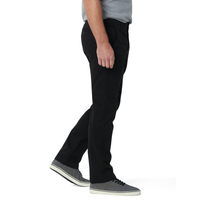 Lee Men's Slim Straight Active Stretch Pant - Elastic Waistband