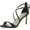Black Satin, variant on Jewel Badgley Mischka Womens DIMITRA Cushioned Footbed Satin Pumps