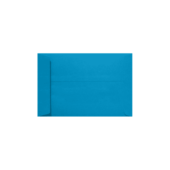 LUXPaper 10 x 13 Open End Envelopes, Pool Blue, 250/Pack