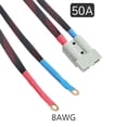 thumbnail image 2 of Lefu Electric Bike Battery Cable 50A 8 AWG with For Anderson Plug and O Ring Ends, 2 of 6