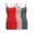 Red/H.Grey/Charcoal Grey, variant on ShezPretty 3-Pack - Women's Basic Cami with Adjustable Spaghetti Straps Tank Top (Large, Charcoal Grey/White/Black)