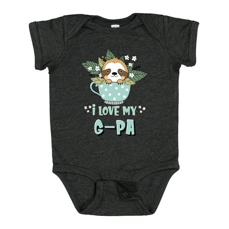

Inktastic Teacup Raccoon I Love My G-Pa Gift Baby Boy or Baby Girl Bodysuit